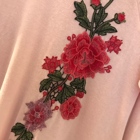 Pink floral dress. Size M - Picture 4 of 5